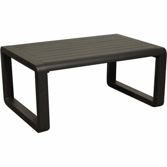 Table basse de jardin en aluminium quenza ii