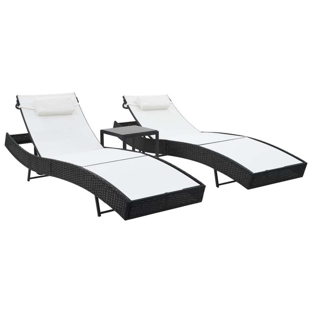VIDAXL CHAISES LONGUES 2 4-(917151)
