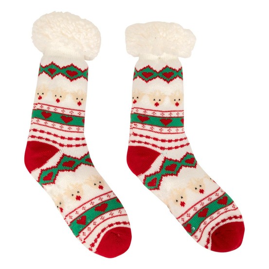 Chaussettes noel scandi 2ass
