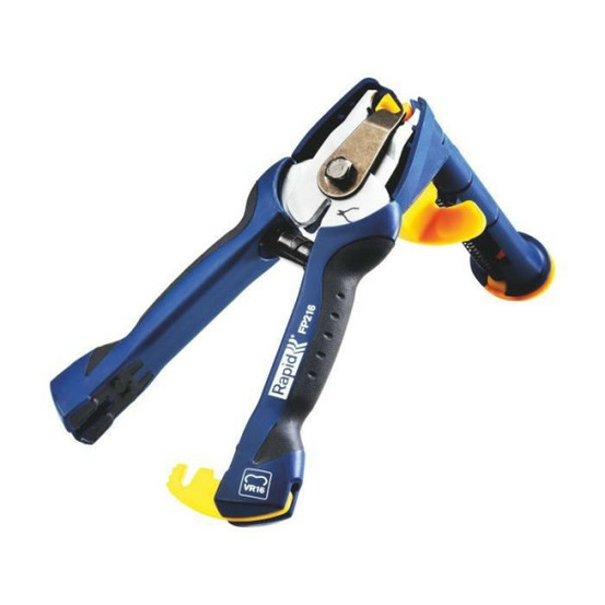 Pince grillage avec chargeur pour agrafes vr16 - - fp216 - blister