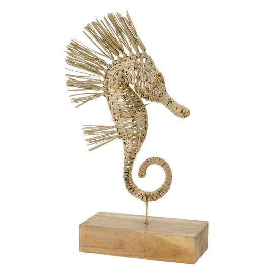Statue hippocampe herbe