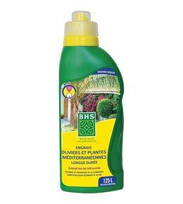 Engrais pour oliviers et plantes méditerranéennes - flacon de 500 ml - floraison