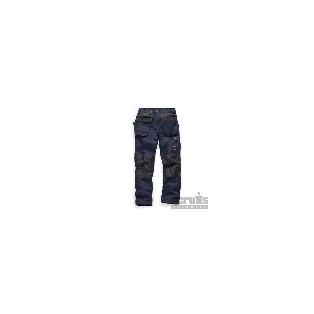 Scruffs - pantalon de travail bleu marine worker plus - taille 44 r
