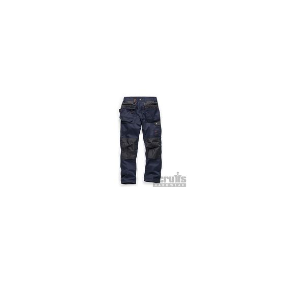 Scruffs - pantalon de travail bleu marine worker plus - taille 44 r