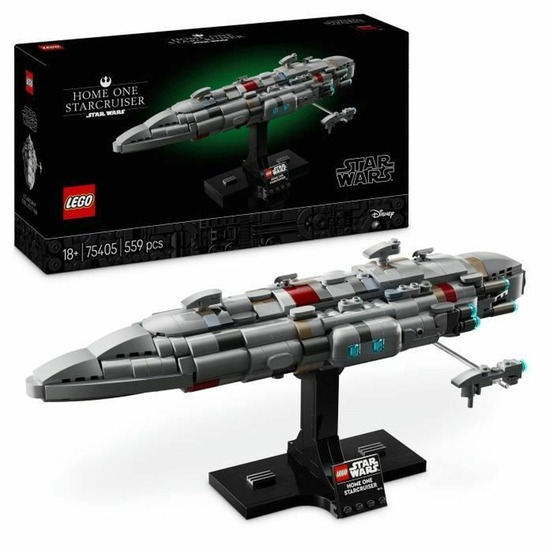 Lego star wars : le retour du jedi 75405 le starcruiser home one pour adulte