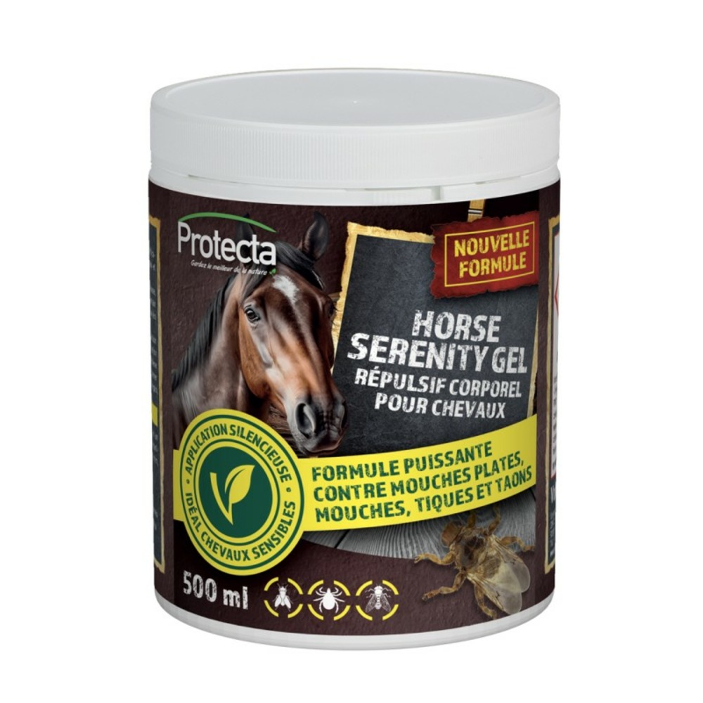 Gel Répulsif Mouches et Moustiques Cheval - 500 ml