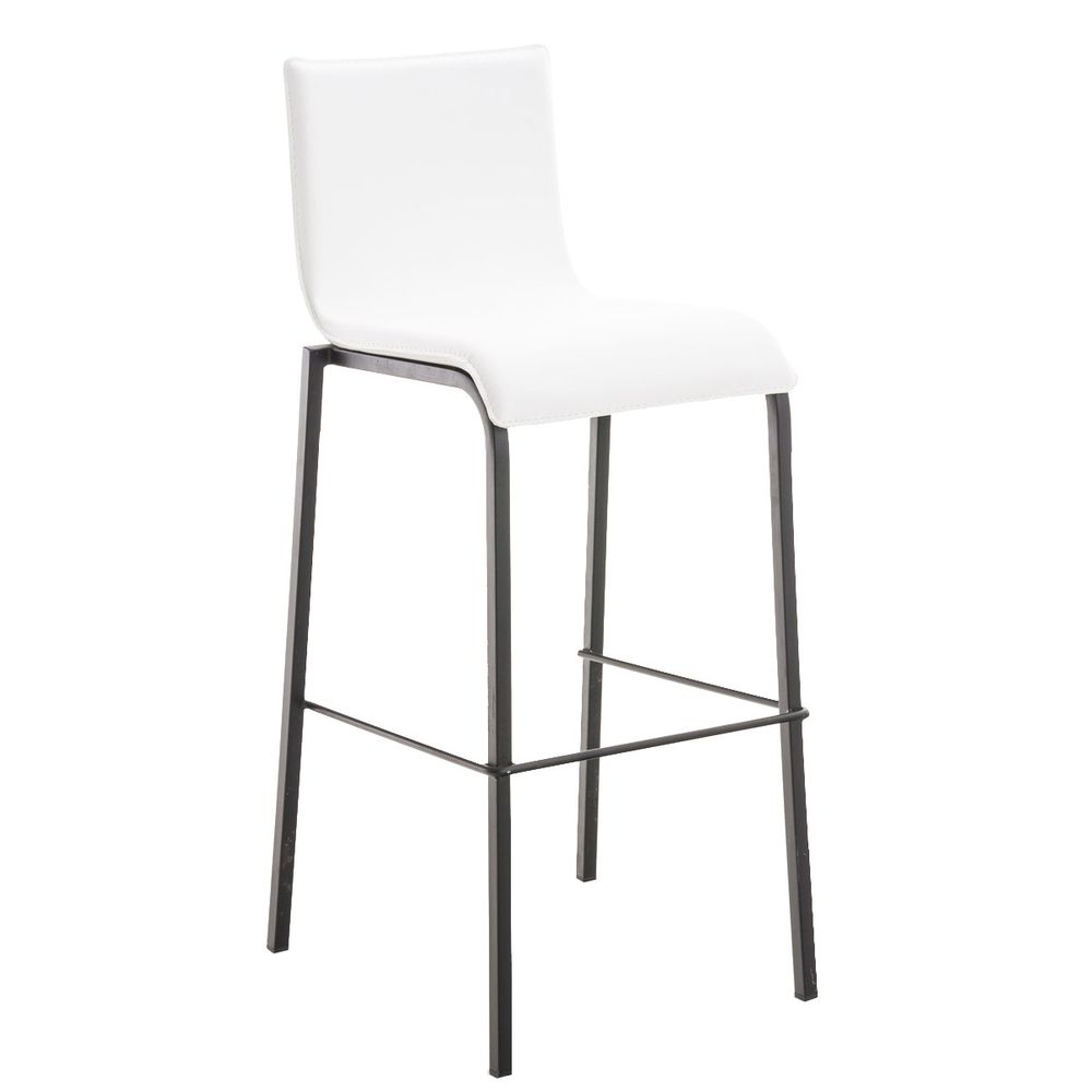 Tabouret de bar avola cuir plat b78