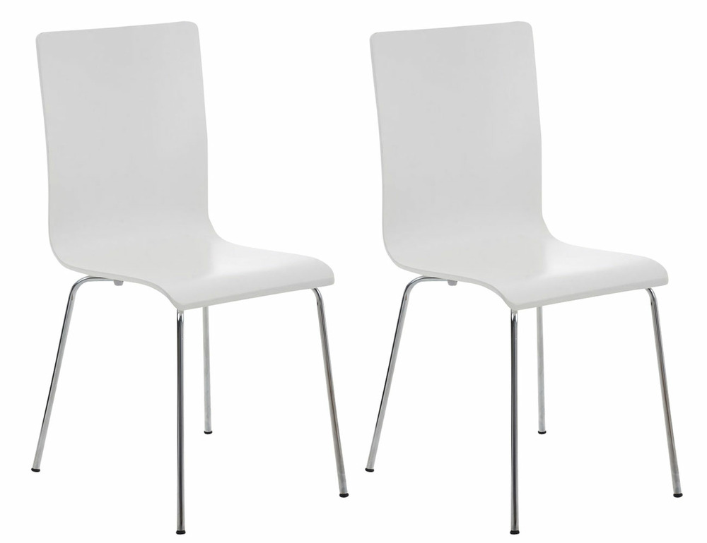 Lot de 2 chaises visiteur pepe
