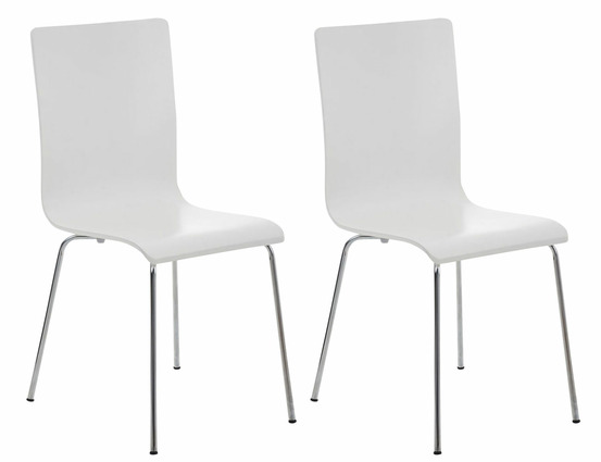Lot de 2 chaises visiteur pepe