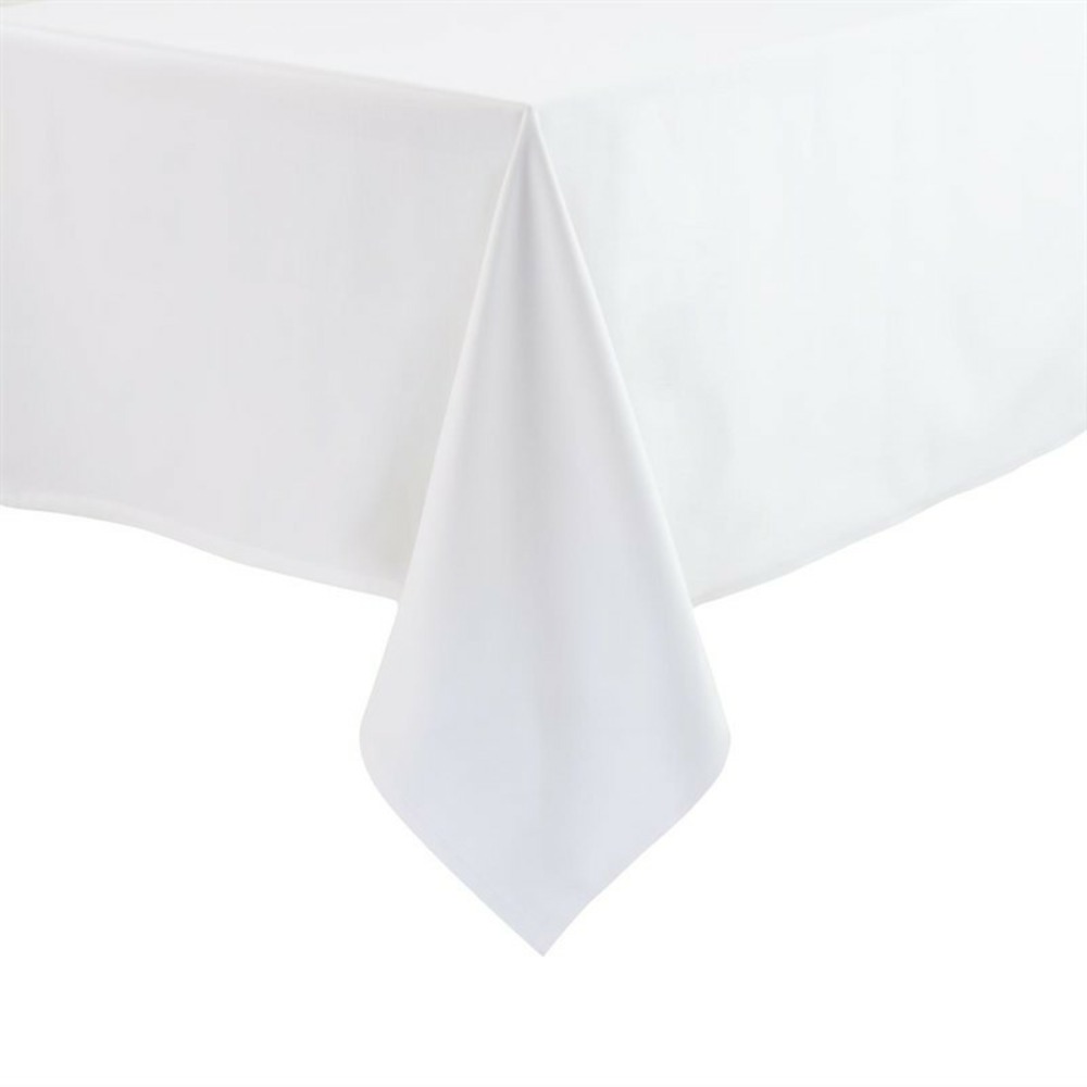 Nappe blanche restaurant - carré 1150 x 1150 mm - mitre