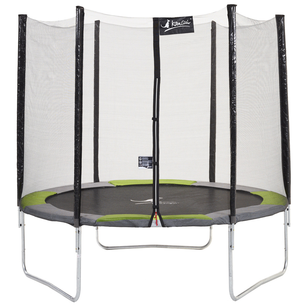 Kangui - trampoline rond ø250cm avec filet de sécurité - ralli 250