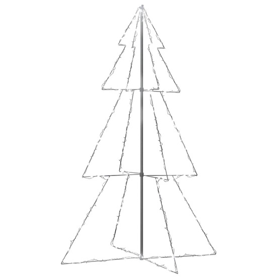Arbre de noël cône 240 led d'intérieur/d'extérieur 118x180 cm
