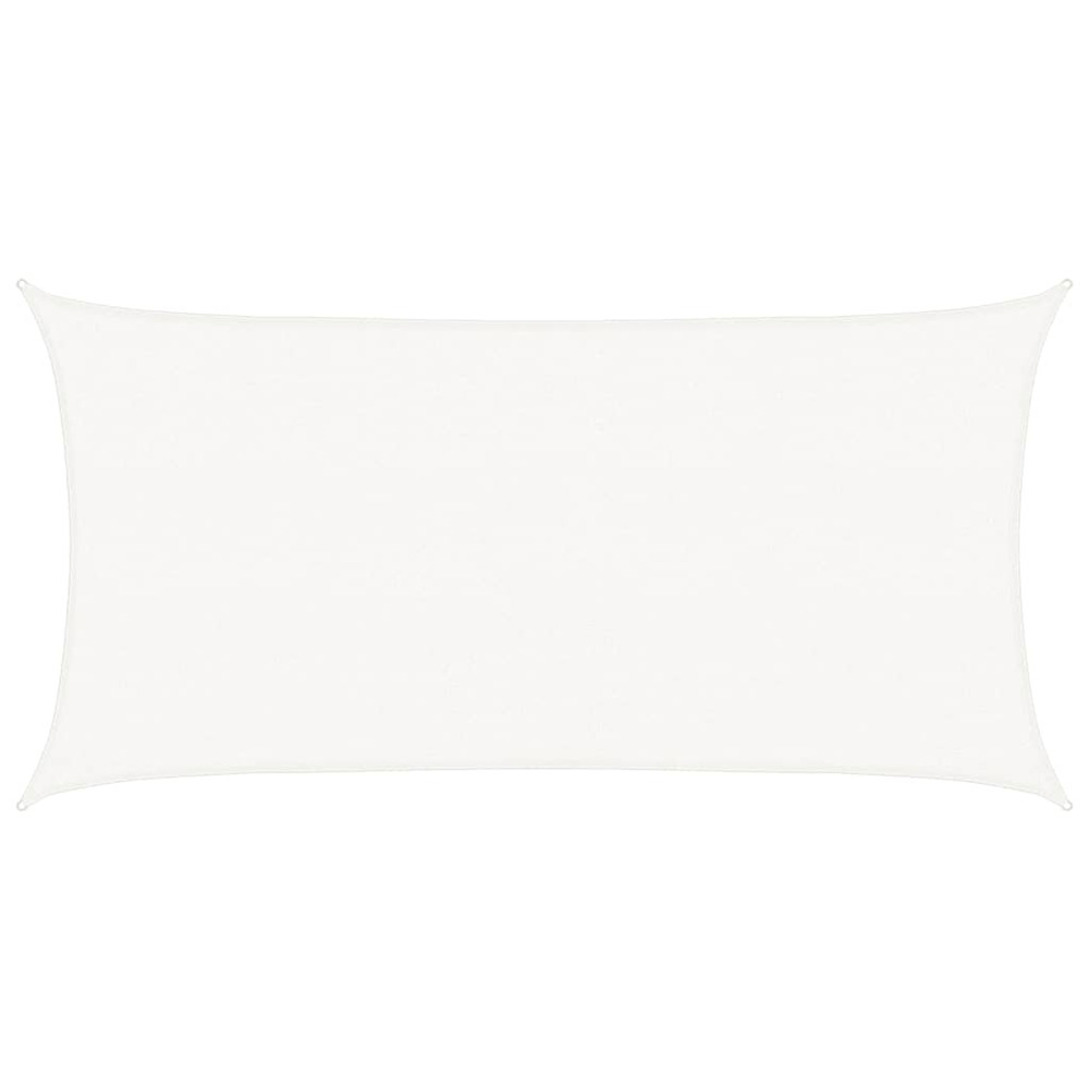 Voile d'ombrage 160 g/m² blanc 2,5x4,5 m pehd