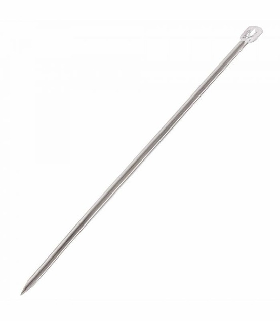Brochette pour barbecue en acier inoxydable, 65cm, cookking, 121225