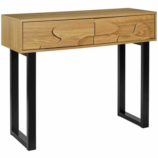 Console en mdf et métal calypso
