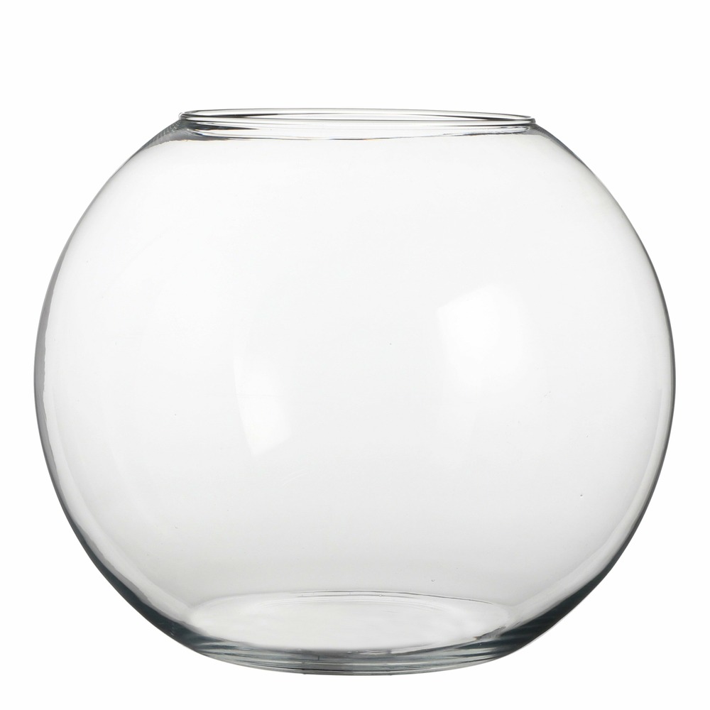 Mica decorations - vase bol en verre d30