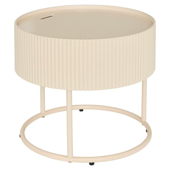 Table basse juna beige 45x45x40,5cm