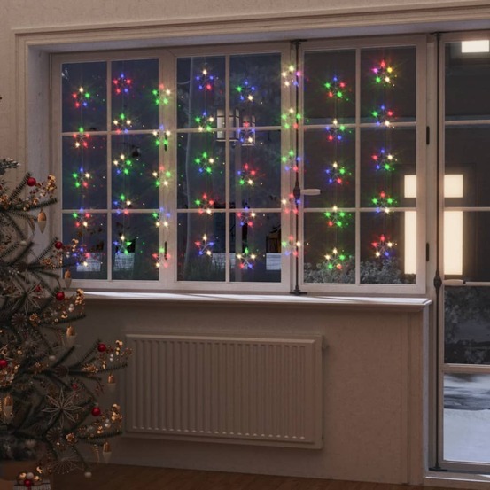 Guirlande lumineuse à étoiles led 200 led coloré 8 fonctions