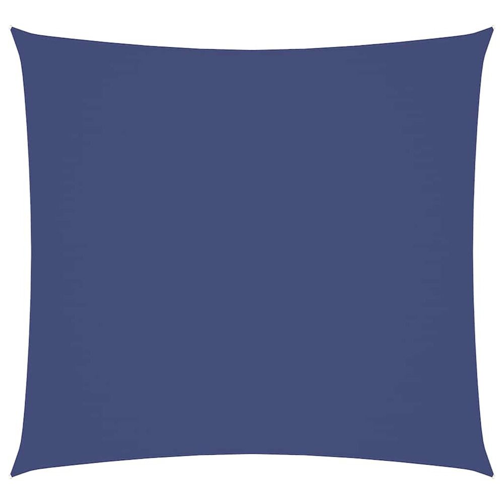 Voile de parasol tissu oxford carré 3,6x3,6 m bleu