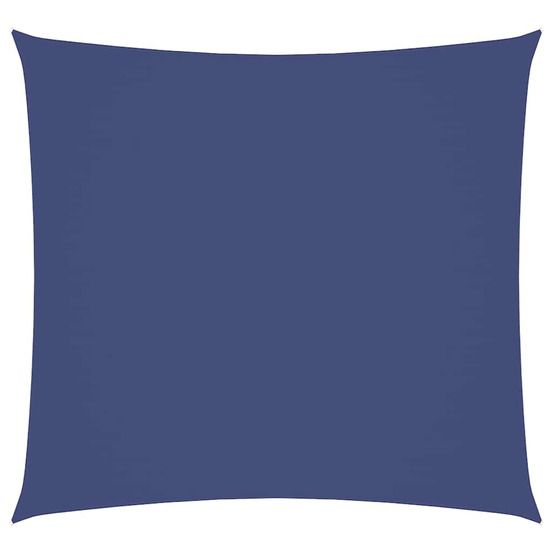 Voile de parasol tissu oxford carré 3,6x3,6 m bleu