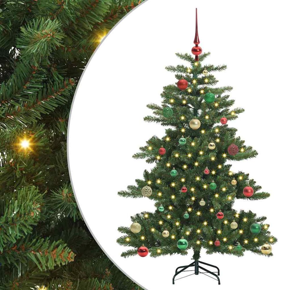 Sapin de noël artificiel à branches articulées vert 150 cm