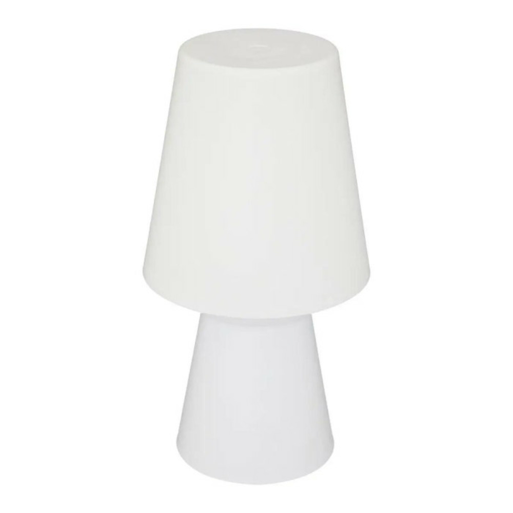 Lampe à poser extérieure wiza 32cm blanc