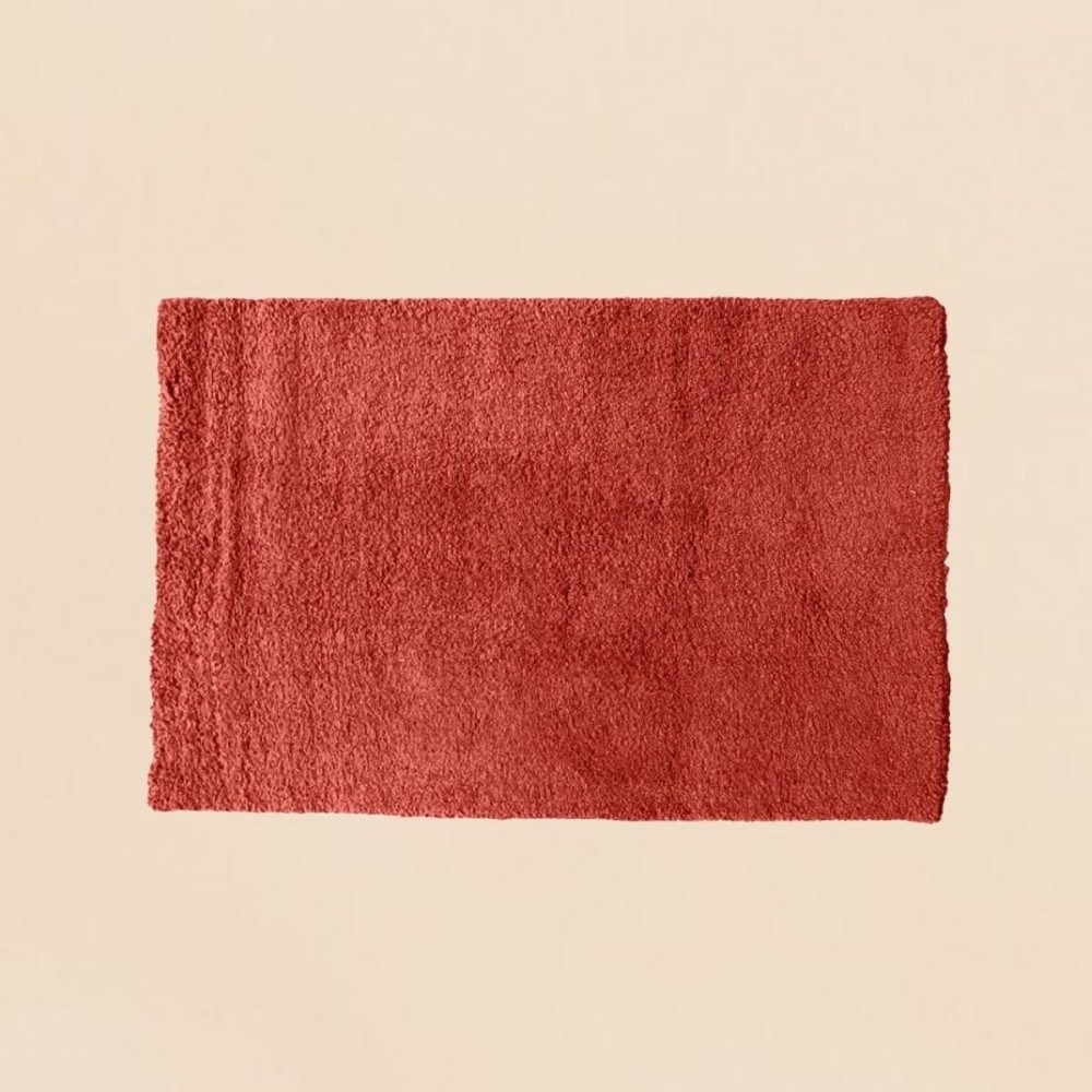 Tapis rouge marsala 100x150cm, serik