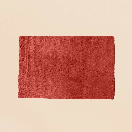 Tapis rouge marsala 100x150cm, serik