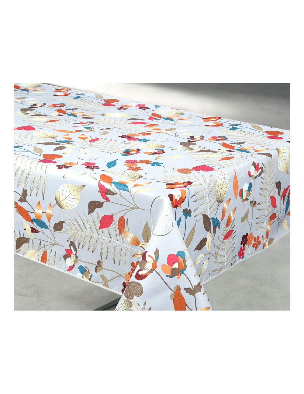 Nappe polyester 140x240cm oxana beige sur cintre - access deco