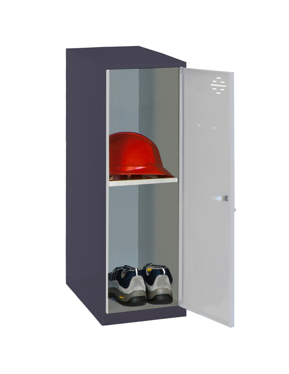 Casier-armoire simonlocker dism. Mini + ban. 915x300x500 mm an/gr antracite/gris 915x300x500 - simonrack