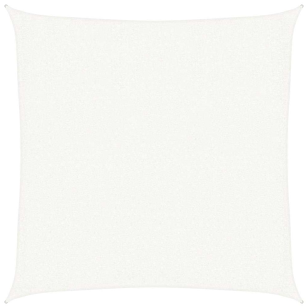 Voile d'ombrage 160 g/m² blanc 2,5x2,5 m pehd