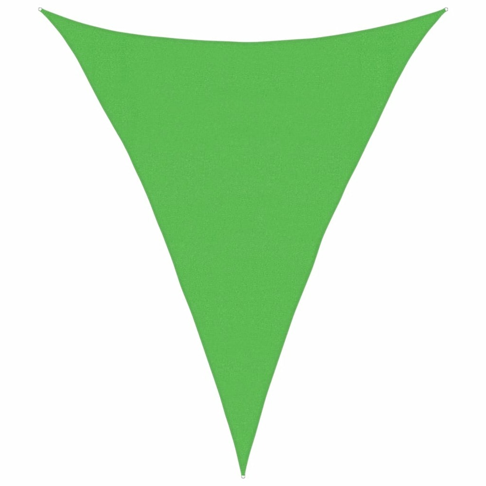 Voile d'ombrage 160 g/m² vert clair 3x4x4 m pehd