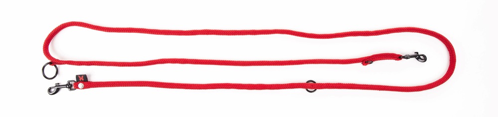 Martin sellier - laisse 3 positions pour chiens en nylon martin sellier - laisse avec mousqueton carabine