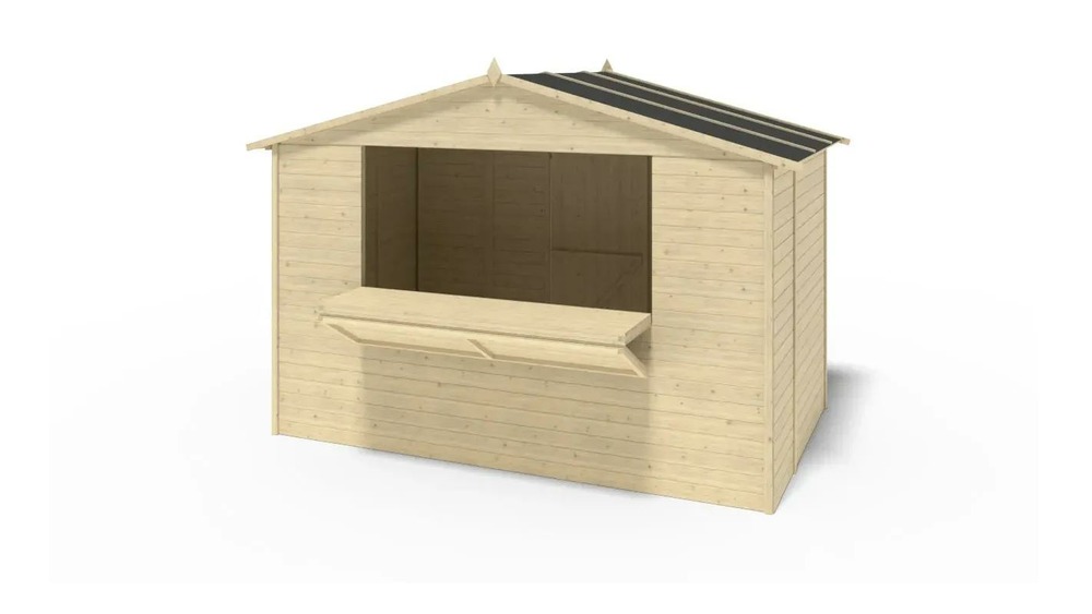 Kiosque/ stand de marché/ de vente 5,72 m2 - 3,11x1,84 m - 19 mm - dom606 - altanka