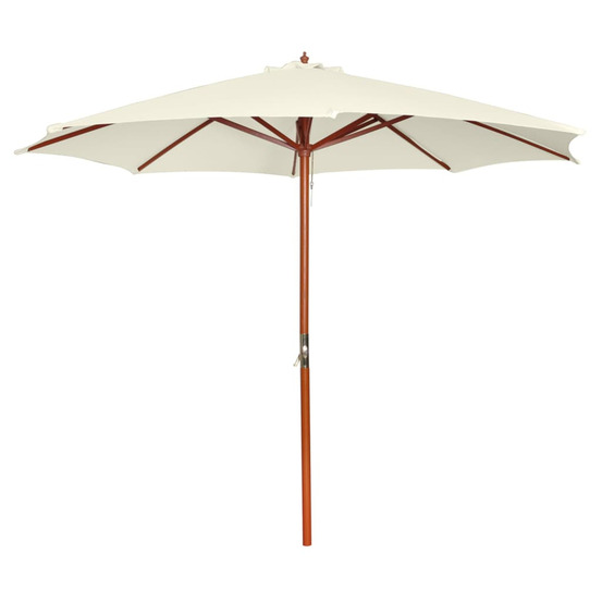 PARASOL 300 X 258 CM BLANC-(866488)