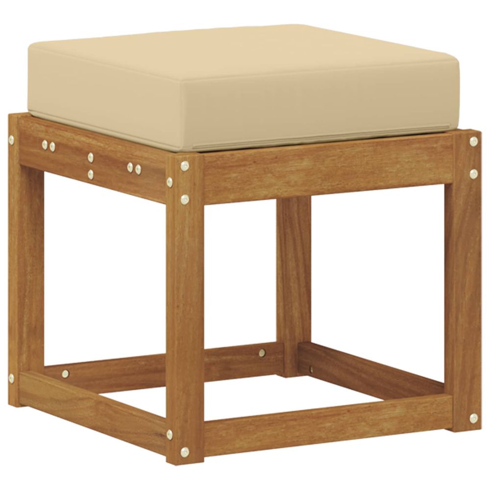 Banc de jardin bois d'acacia massif naturel