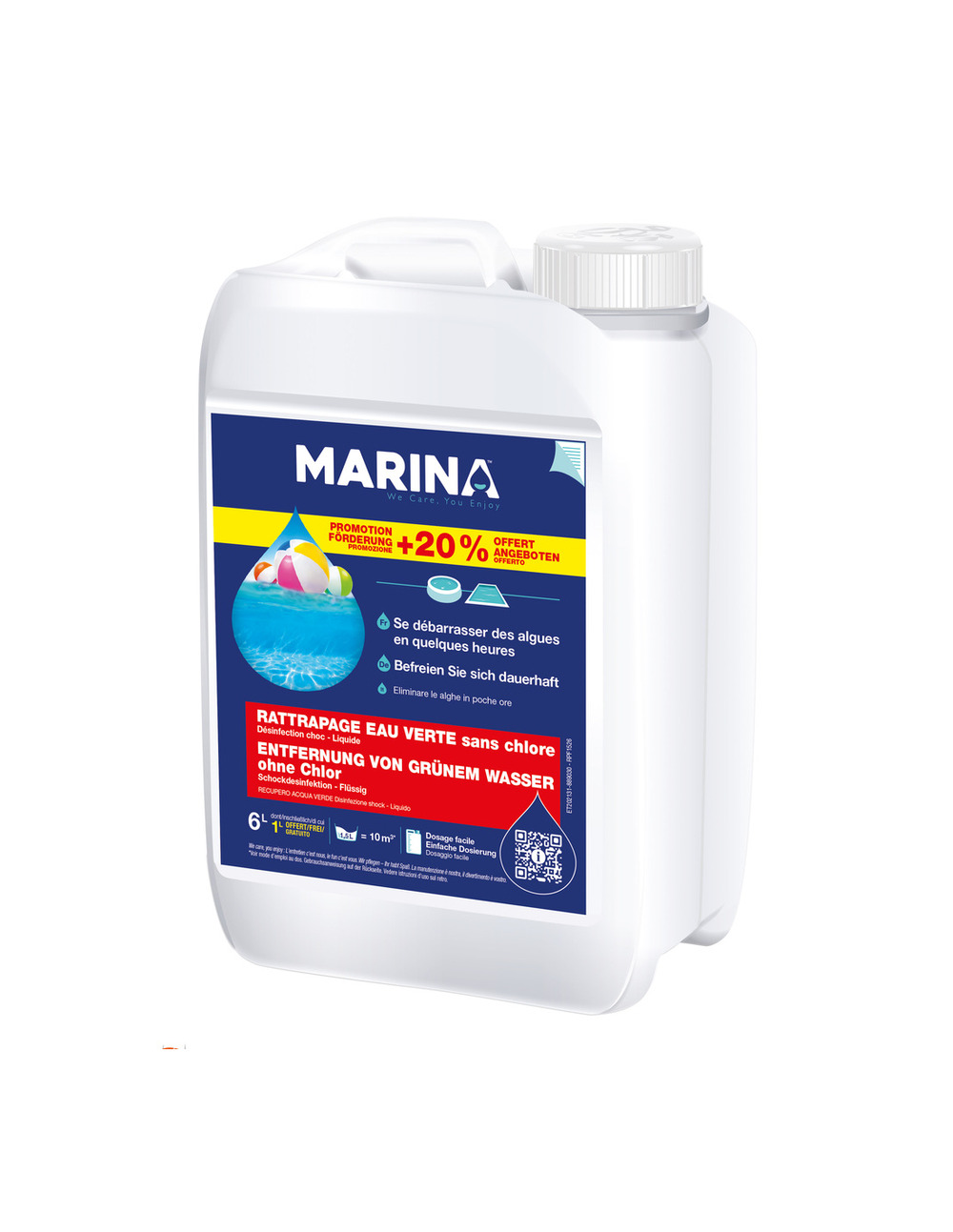 Rattrapage eau verte 5l+1l - marina