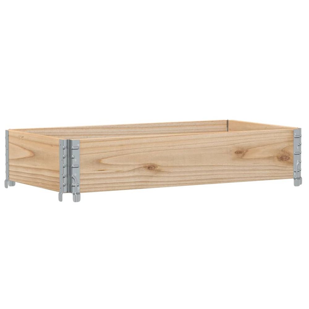 Jardinière d'extérieur 100x50 cm bois de pin massif