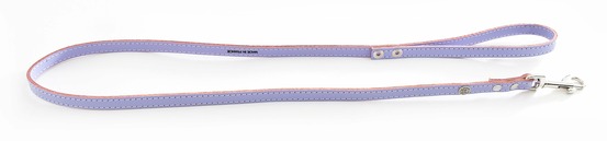 Martin sellier - laisse pour chiens avec plaque d'identification martin sellier - laisse pour chiens en cuir pleine fleur