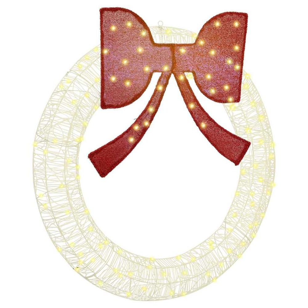 Couronne 150 led blanc chaud 120 cm acrylique