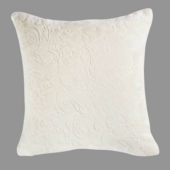 Housse de coussin flanelle collection baroco