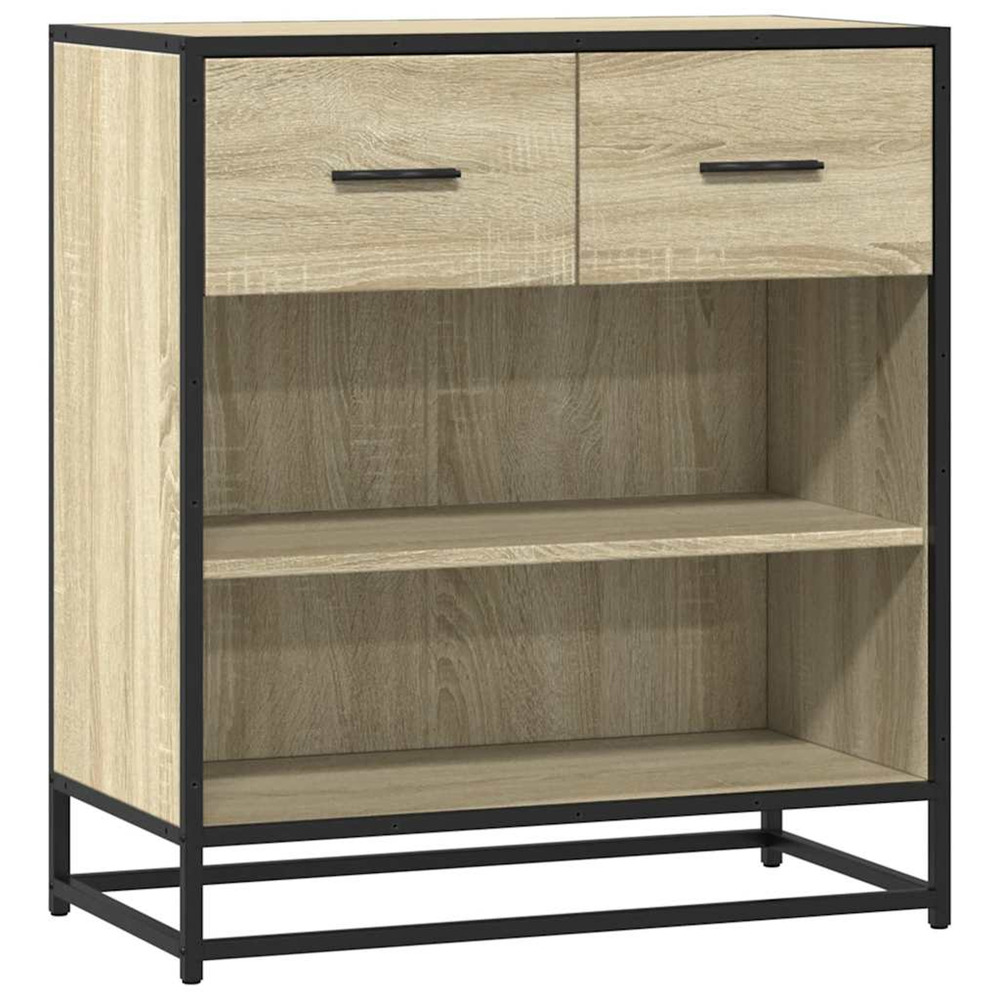 Buffet chêne sonoma 68x35x76 cm bois d'ingénierie