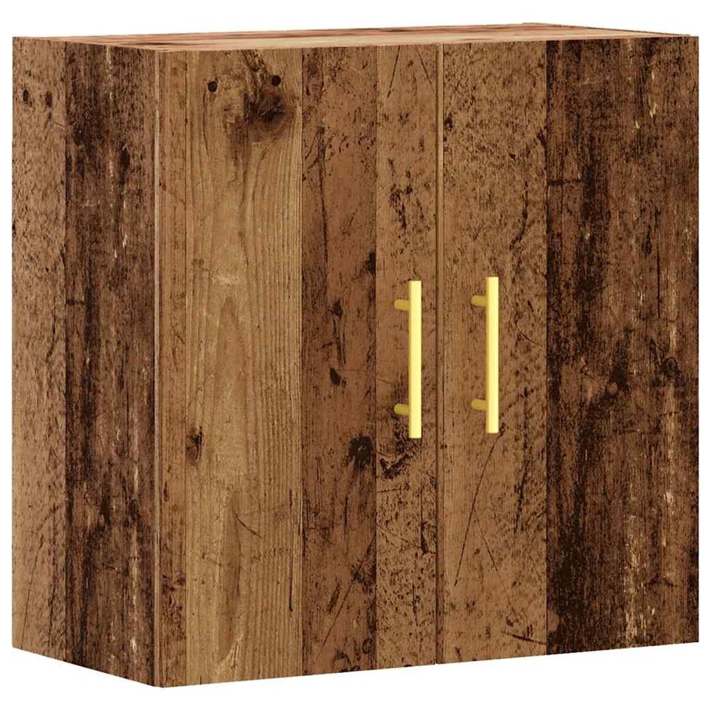 Armoire murale vieux bois 60x31x60 cm bois d'ingénierie