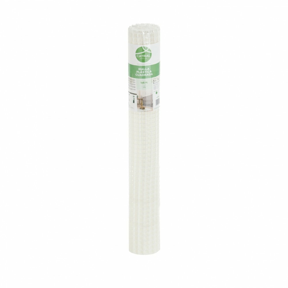 Grillage rouleau hdpe blanc, h. 1 x l. 3 m, maille 10 x 10 mm