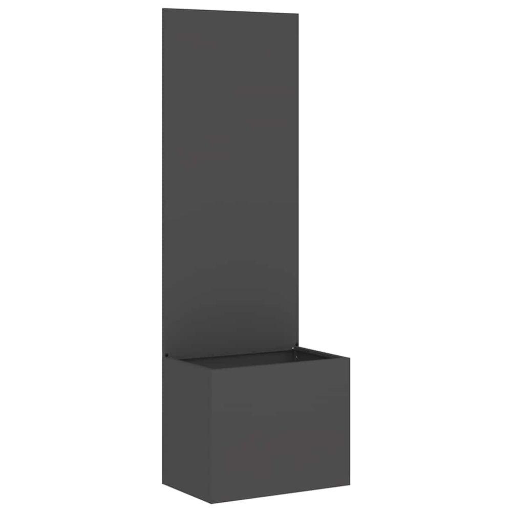 Écran de confidentialité de jardin noir 50 x 32 x 150 cm