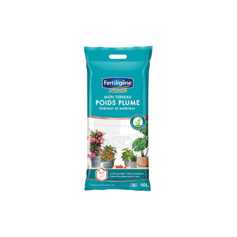 Terreau poids plume 10l /nc fertiligene - fplum10