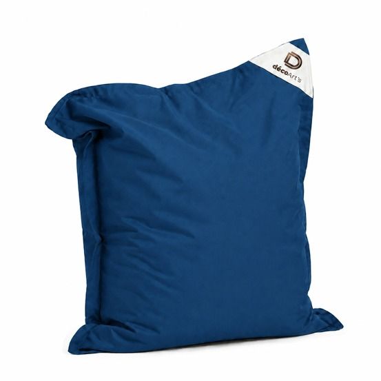 Housse pour pouf géant xl 120x80cm - bleu pétrole