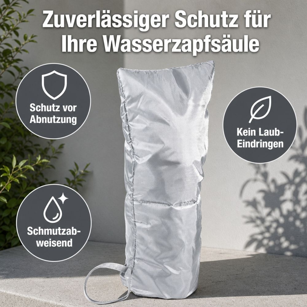 Housse de protection météo pour colonnes d'eau