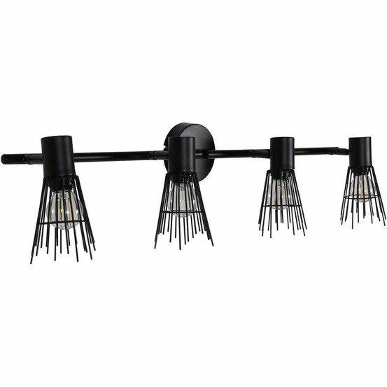 Plafonnier en acier abat-jour filaire pico 4 abat-jour