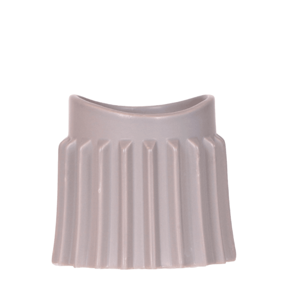 Cache-pot raw gris - ø9 cm x h11,5 cm